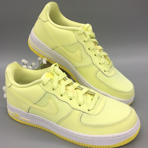 NIKE AIR FORCE 1 LV8 (GS) citron tiny/yellow - Picture 6 of 16